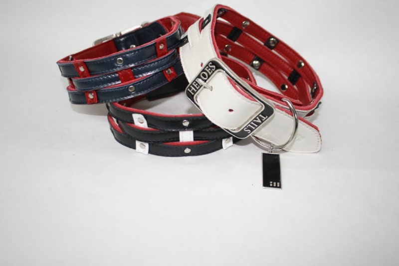 Heroes-and-Tails weave Collar